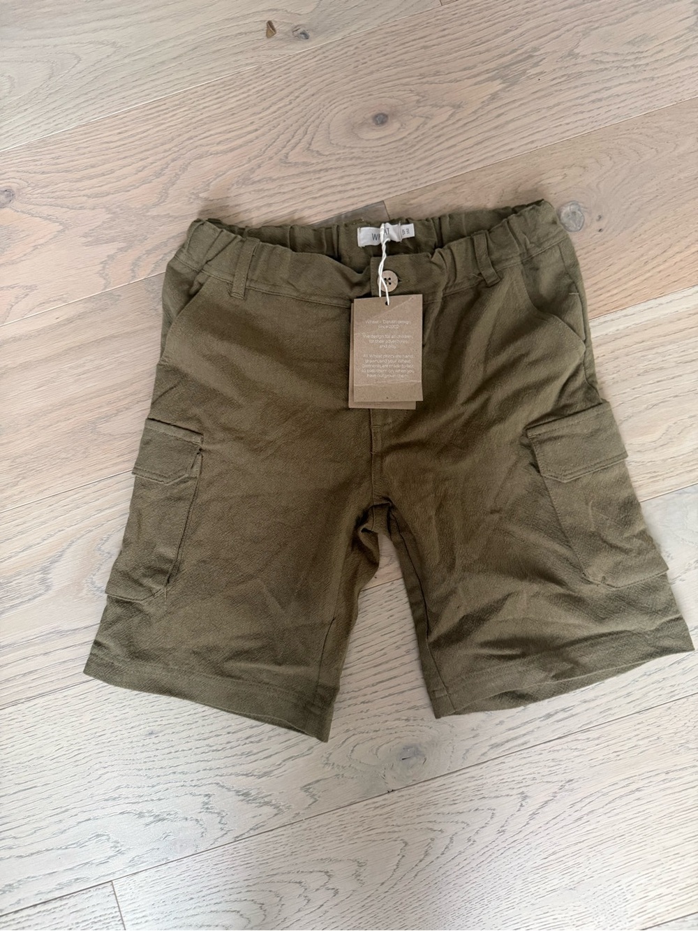 NWT Boy Wheat Denmark Cargo Shorts size 12